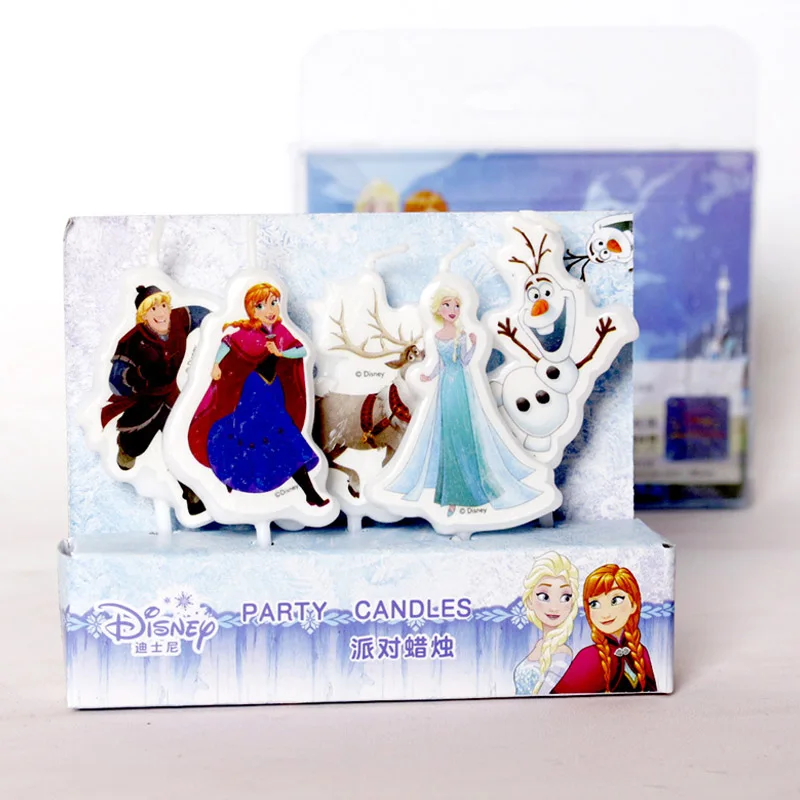 5pcs Beautiful Disney Frozen Princess elsa Ana Olaf theme kids girls boys Happy Birthday Party Candle cake decoration supplies
5pcs Beautiful Disney Frozen Princess elsa Ana Olaf theme kids girls boys Happy Birthday Party Candle cake decoration supplies