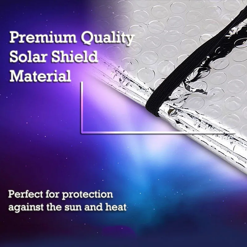 High Quality Material Car Sunshade Front Windshield Anti-UV Shield Sun Visor Aluminum Foil Cover 1PCS
High Quality Material Car Sunshade Front Windshield Anti-UV Shield Sun Visor Aluminum Foil Cover 1PCS