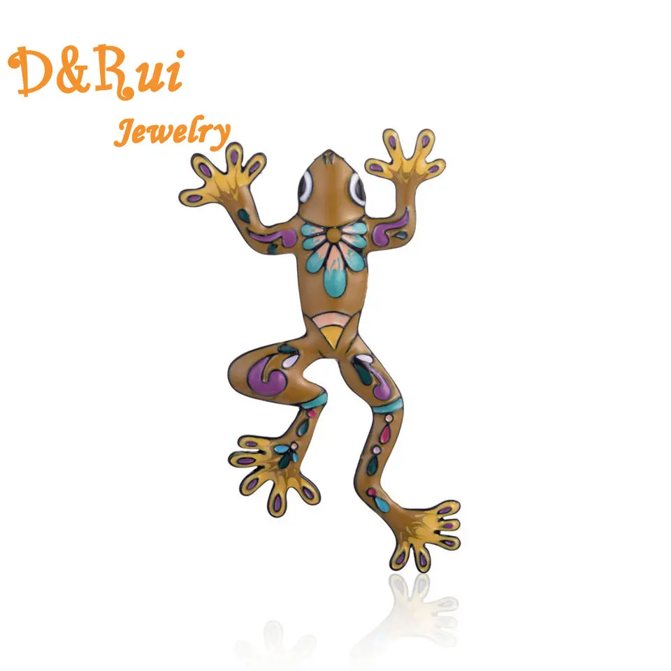 Colorful Enamel Frog Brooch Metal Alloy Fashion Animal Jewelry Pins Woman's Accesories Men Christmas Gift Broches Women 2019 New
Colorful Enamel Frog Brooch Metal Alloy Fashion Animal Jewelry Pins Woman's Accesories Men Christmas Gift Broches Women 2019 New