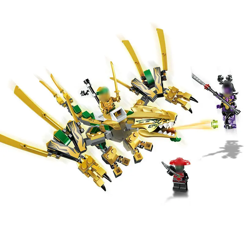 2019 NINJA Bricks The Golden Dragon Model Building Blocks With Figures Compatible LegoINGly Ninjagoes Set Toys For Children Gift
2019 NINJA Bricks The Golden Dragon Model Building Blocks With Figures Compatible LegoINGly Ninjagoes Set Toys For Children Gift