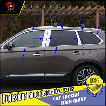 Car styling stainless Steel Window Trim sticker For Mitsubishi Outlander 2013-2016 Windows middle column Window frame cover Trim
Car styling stainless Steel Window Trim sticker For Mitsubishi Outlander 2013-2016 Windows middle column Window frame cover Trim