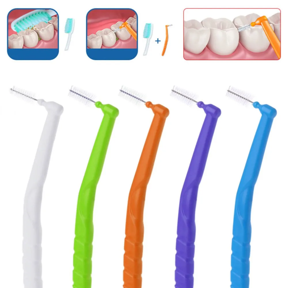 10PCS 5 colors Micro Size 0.7-1.2mm Professional Interdental Brush L-shaped Oral Dental Care Floss Tooth Care Supplies #11 
10PCS 5 colors Micro Size 0.7-1.2mm Professional Interdental Brush L-shaped Oral Dental Care Floss Tooth Care Supplies #11