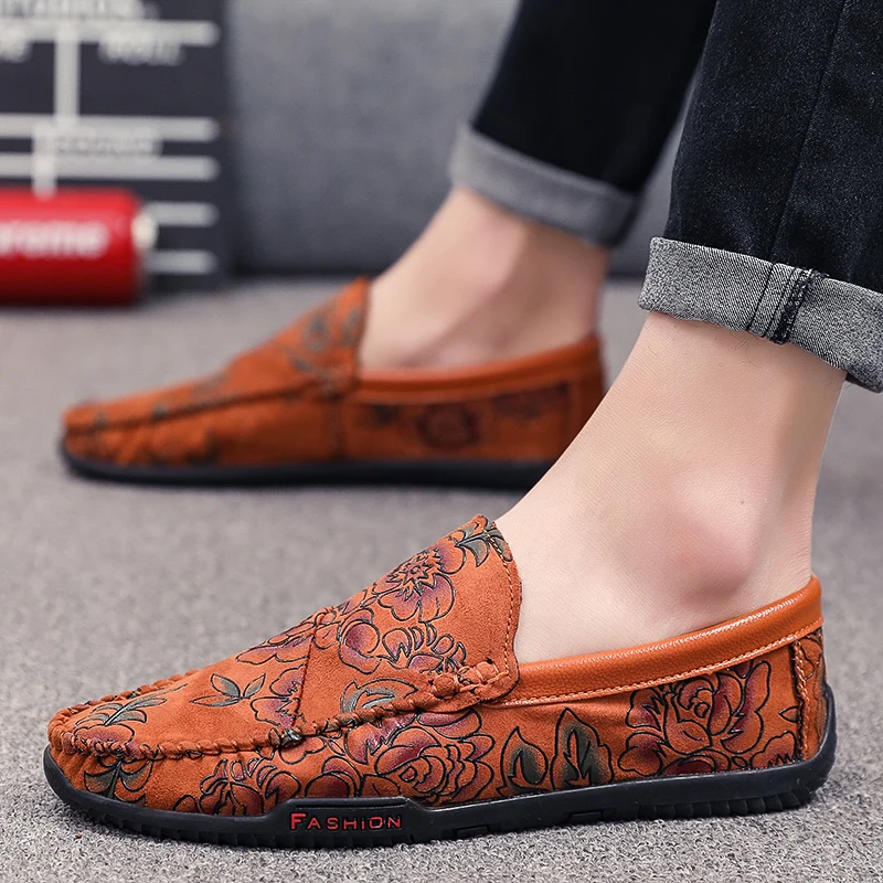 Men suede Leather Shoes outdoor breathable summer autumn fashion Luxury Slip On dress Loafers Men driving Casual Shoes Men L4
Men suede Leather Shoes outdoor breathable summer autumn fashion Luxury Slip On dress Loafers Men driving Casual Shoes Men L4