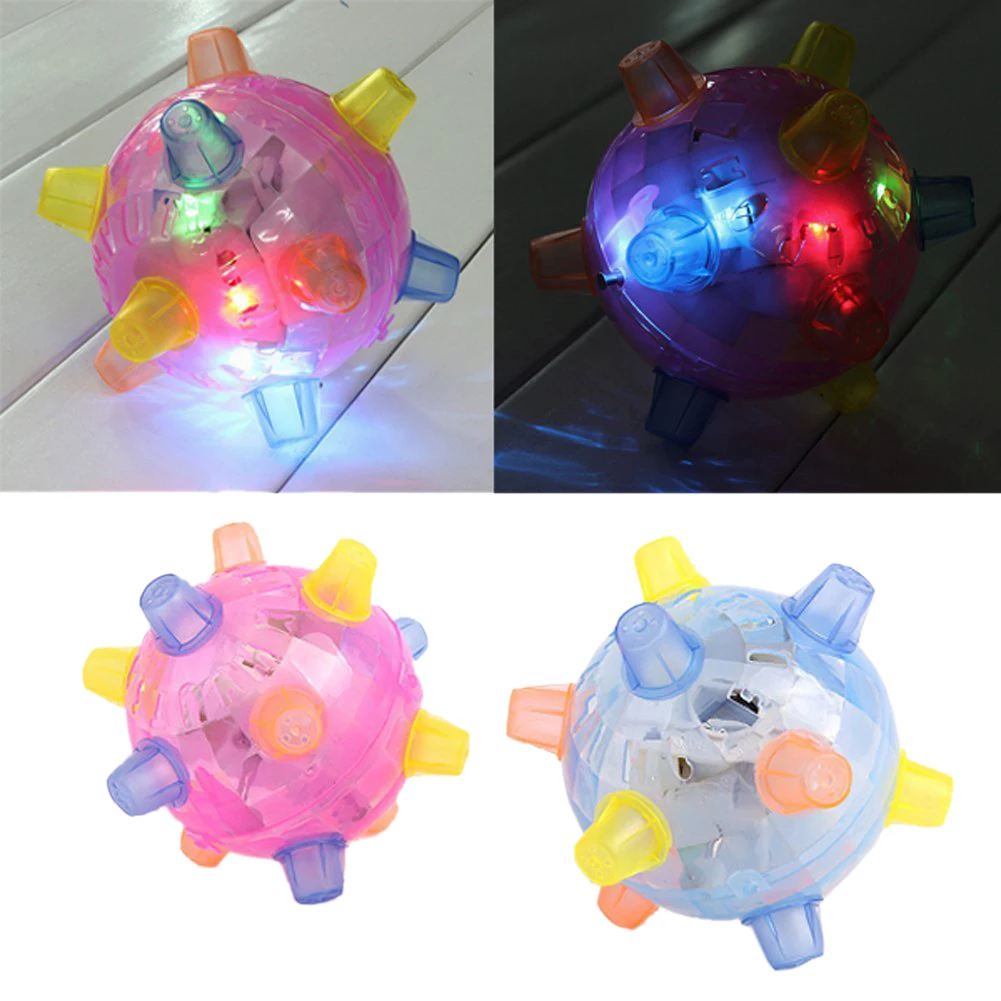 LED Jumping Joggle Sound Sensitive Vibrating Powered Ball Game Kids Flashing Ball Toy
LED Jumping Joggle Sound Sensitive Vibrating Powered Ball Game Kids Flashing Ball Toy