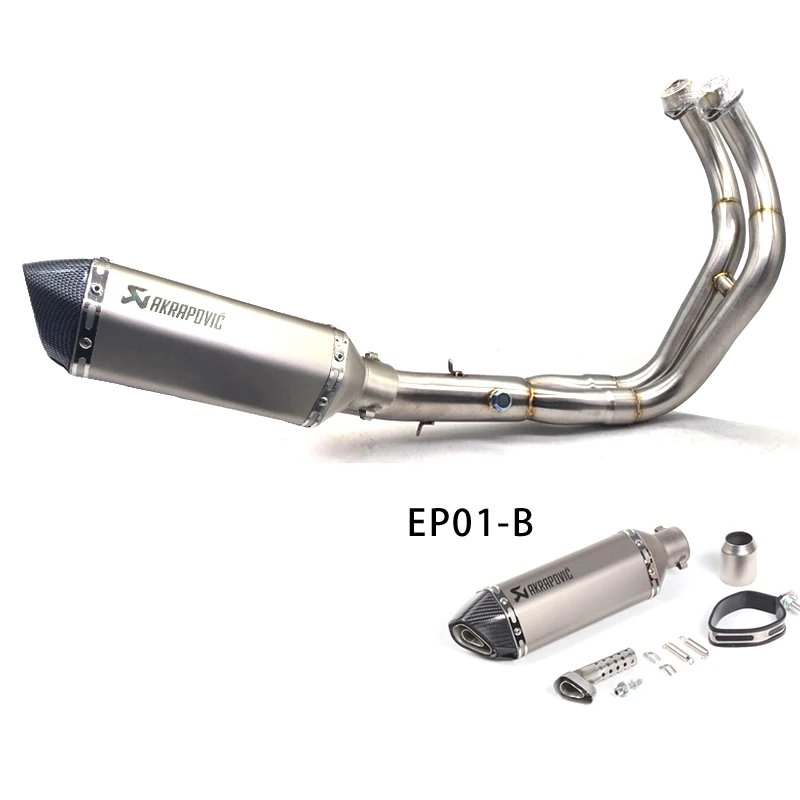Motorcycle Exhaust Full system FOR Yamaha MT-07 FZ-07 Tracer 2014-2017 with exhaust Muffler XSR700 2016-2017 MT07 FZ07
Motorcycle Exhaust Full system FOR Yamaha MT-07 FZ-07 Tracer 2014-2017 with exhaust Muffler XSR700 2016-2017 MT07 FZ07