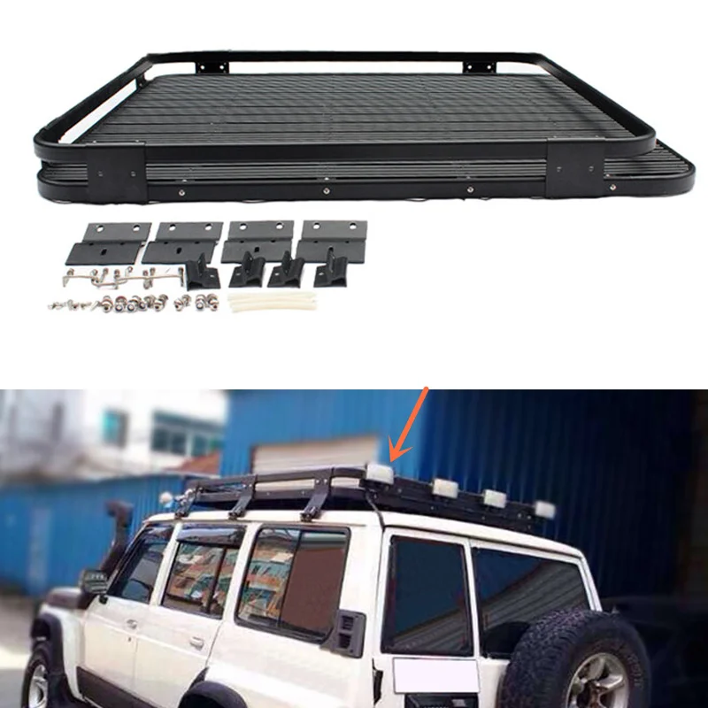 300 Lbs Carrier Roof Rack Basket Cross Bar For Nissan Patrol Y60 Y61 2010 2016 Bar Bar Barbar Racks Aliexpress