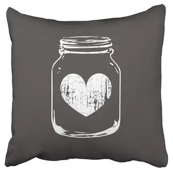 Throw Pillow Covers Vintage Retro Gray Rustic Country Chic Mason Jar Double Sided Pillowcase Cushion Case Protectors
Throw Pillow Covers Vintage Retro Gray Rustic Country Chic Mason Jar Double Sided Pillowcase Cushion Case Protectors