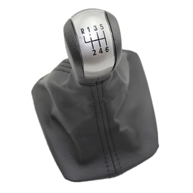 New 6 Speed Car Gear Shift Knob With Black Leather Boot Cover For Skoda Octavia 2 A5 2004 2005 2006 2007 2008 2009 2010
New 6 Speed Car Gear Shift Knob With Black Leather Boot Cover For Skoda Octavia 2 A5 2004 2005 2006 2007 2008 2009 2010