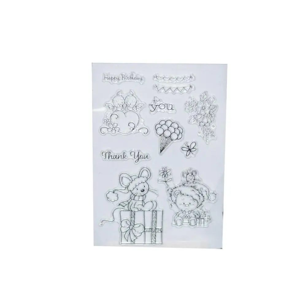 New Lovely Mice Silicone Transparent Stamper DIY Scrapbook Album Paper Cards Tool
New Lovely Mice Silicone Transparent Stamper DIY Scrapbook Album Paper Cards Tool