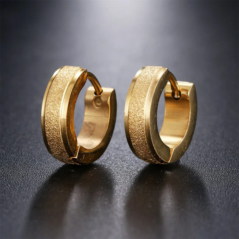 316L Stainless Steel Hoop Earrings For Women Men Gold Silver Color Round Earring Ear Rings Small Hoops Jewelry Wholesale
316L Stainless Steel Hoop Earrings For Women Men Gold Silver Color Round Earring Ear Rings Small Hoops Jewelry Wholesale