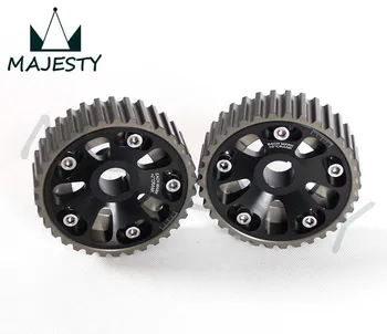 CAM GEARS Pulley KIT FOR CIVIC B16A B18C INTEGRA DC2 88-00 2PCS BLACK 
CAM GEARS Pulley KIT FOR CIVIC B16A B18C INTEGRA DC2 88-00 2PCS BLACK