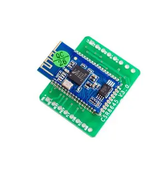 5PCS/LOT Bluetooth 4.0 CSR8645 Amplifier Board 5W+5W APT-X Stereo Receiver Amp Module
5PCS/LOT Bluetooth 4.0 CSR8645 Amplifier Board 5W+5W APT-X Stereo Receiver Amp Module