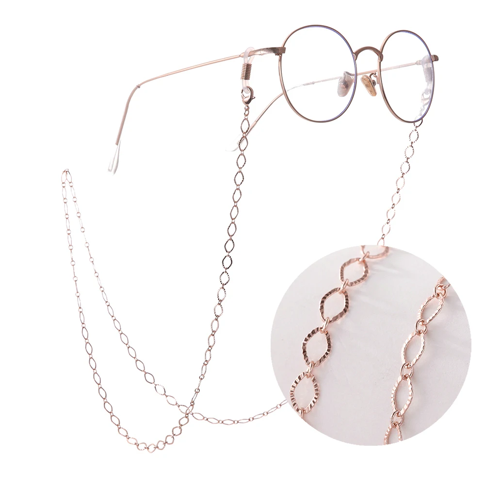SKYRIM Hollow Rhombic Geometrical Lanyards for Glasses Anti-slip Metal Reading Eyeglass Sunglasses Chain Women Neck Strap Rope
SKYRIM Hollow Rhombic Geometrical Lanyards for Glasses Anti-slip Metal Reading Eyeglass Sunglasses Chain Women Neck Strap Rope
