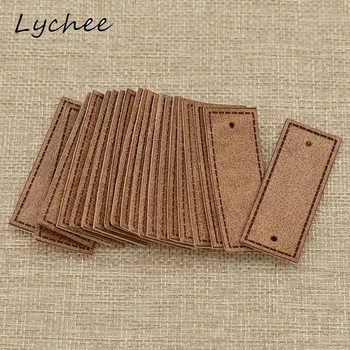 Lychee 20pcs Classic Brown Artificial PU Leather Garment Tags Label DIY Craft Sewing Bag Pants Decor Cloth Markers
Lychee 20pcs Classic Brown Artificial PU Leather Garment Tags Label DIY Craft Sewing Bag Pants Decor Cloth Markers