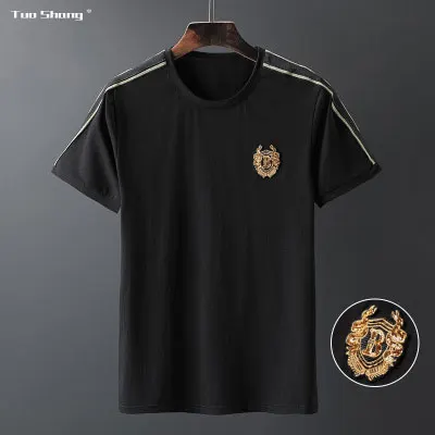2019 Top Quality Embroidery Streetwear Men T Shirt Casual Mens Fashion 2019 Short Sleeve O Neck Slim Camisetas Calavera Hombre
2019 Top Quality Embroidery Streetwear Men T Shirt Casual Mens Fashion 2019 Short Sleeve O Neck Slim Camisetas Calavera Hombre