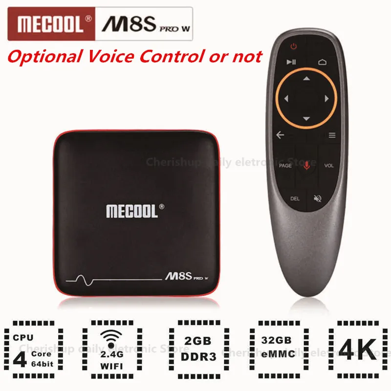 MECOOL M8S PRO W Android 7.1 TV Box 2G RAM 16G ROM Amlogic S905W CPU Mali-450 Support 2.4GHz WiFi 4K H.265 Set-top Box
MECOOL M8S PRO W Android 7.1 TV Box 2G RAM 16G ROM Amlogic S905W CPU Mali-450 Support 2.4GHz WiFi 4K H.265 Set-top Box