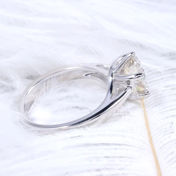 Center 2ct 8MM F Color Moisssanite 14K 585 White Gold Six Prong Wedding Emgaement Ring Gold for Women Wedding
Center 2ct 8MM F Color Moisssanite 14K 585 White Gold Six Prong Wedding Emgaement Ring Gold for Women Wedding
