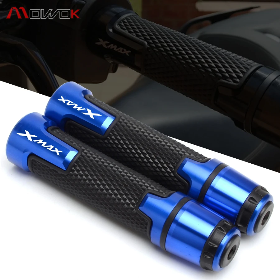 New With LOGO xmax Motorcycle Handle grip ends Handlebar Grips For yamaha xmax300 X-max 300 2017 2018
New With LOGO xmax Motorcycle Handle grip ends Handlebar Grips For yamaha xmax300 X-max 300 2017 2018