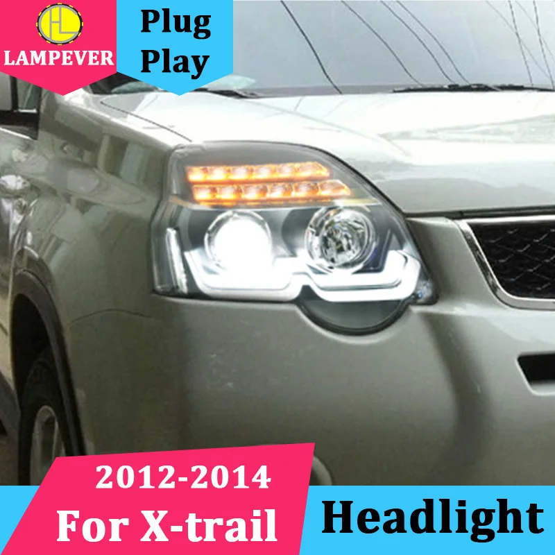 Car Headlights for Nissan X-trail LED xtrail Headlight LED DRL Double Beam Lens HID KIT Xenon Headlamp Front light
Car Headlights for Nissan X-trail LED xtrail Headlight LED DRL Double Beam Lens HID KIT Xenon Headlamp Front light