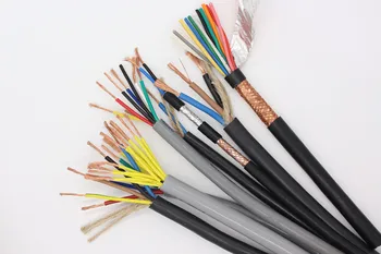 Shielding line RVVP2 3 4 5 core 24AWG/22AWG/20AWG signal copper core control wire
Shielding line RVVP2 3 4 5 core 24AWG/22AWG/20AWG signal copper core control wire