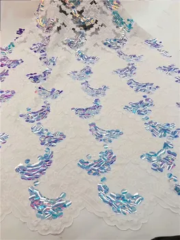 In 2019, high quality large 3d sequined lace fabric of lacy fabric with colorful Latin clothing net Sky blue white
In 2019, high quality large 3d sequined lace fabric of lacy fabric with colorful Latin clothing net Sky blue white