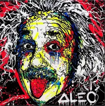 100%Handmade Alec Monopoly Amazing HD Print on CANVAS Graffiti art Albert Einstein 24x24"
100%Handmade Alec Monopoly Amazing HD Print on CANVAS Graffiti art Albert Einstein 24x24"