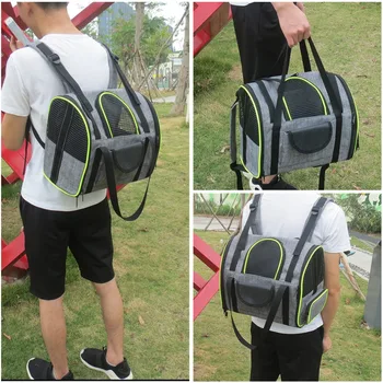 1Pc Pet Carrier Bag Backpack For Small Cats Dogs Soft-Sided Pet Travel Carrier with Good Ventilation for Car Seat Hiking Outdoor
1Pc Pet Carrier Bag Backpack For Small Cats Dogs Soft-Sided Pet Travel Carrier with Good Ventilation for Car Seat Hiking Outdoor