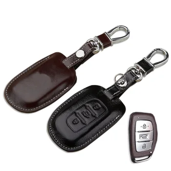 Leather Key Fob Cover Fit for Hyundai 2017 Tucson Sonata Elantra 2015 2016 Smart Remote Key Holder Key Case Accessories
Leather Key Fob Cover Fit for Hyundai 2017 Tucson Sonata Elantra 2015 2016 Smart Remote Key Holder Key Case Accessories