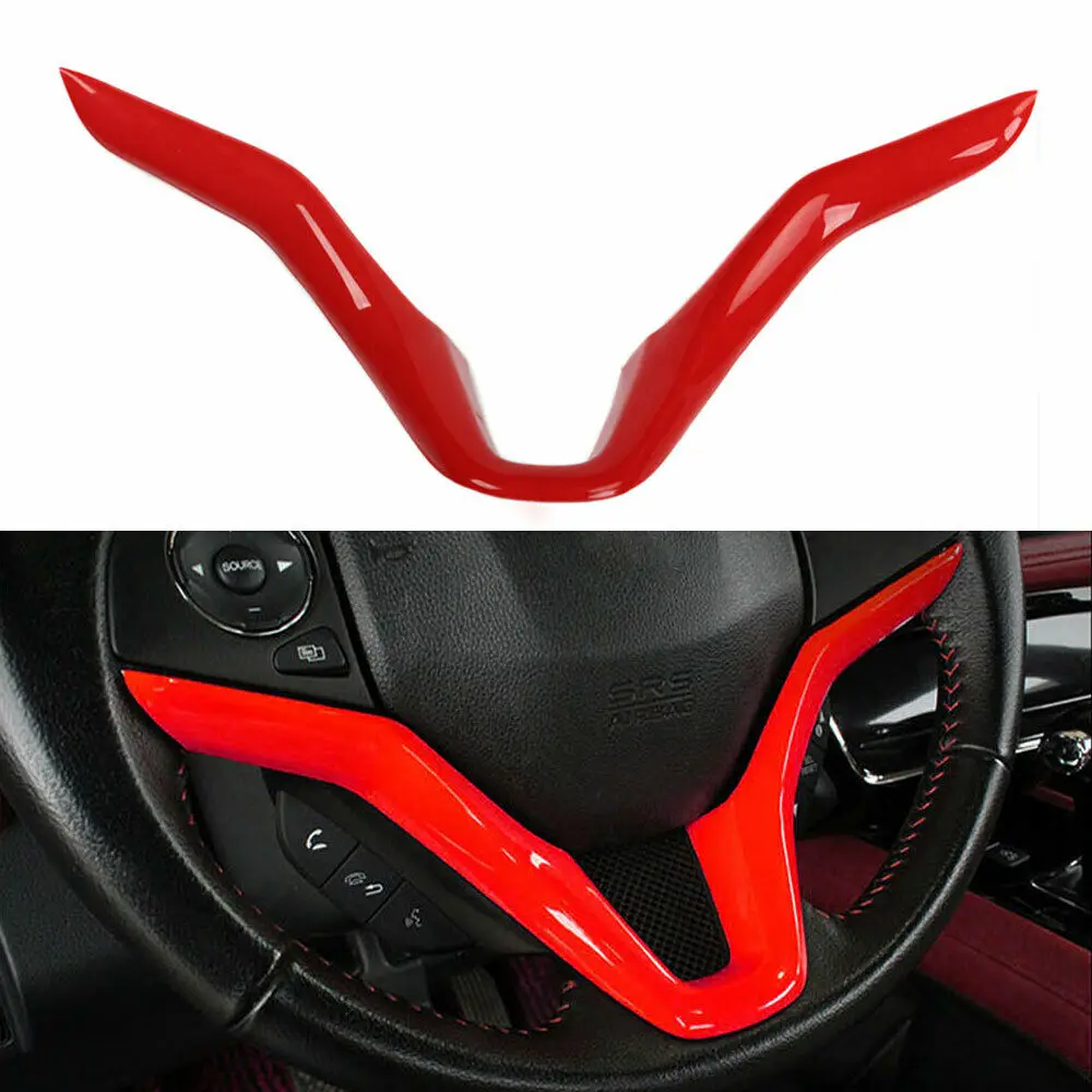 BBQ@Fuka ABS Car Interior Steering Wheel Decorative Cover Trim Red car-styling inner moulding sticker For Honda City 2015-2017
BBQ@Fuka ABS Car Interior Steering Wheel Decorative Cover Trim Red car-styling inner moulding sticker For Honda City 2015-2017