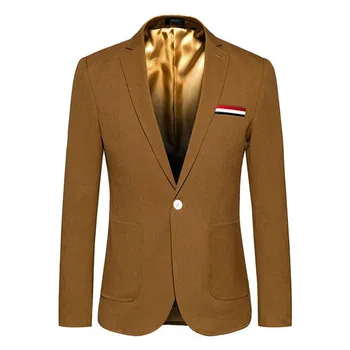 M-5XL Men Blazer 2019 Cheap Suit Jackets For Men Korean Fashion Luxury Designer Blazer Masculino Slim Fit Terno Coat AR888
M-5XL Men Blazer 2019 Cheap Suit Jackets For Men Korean Fashion Luxury Designer Blazer Masculino Slim Fit Terno Coat AR888