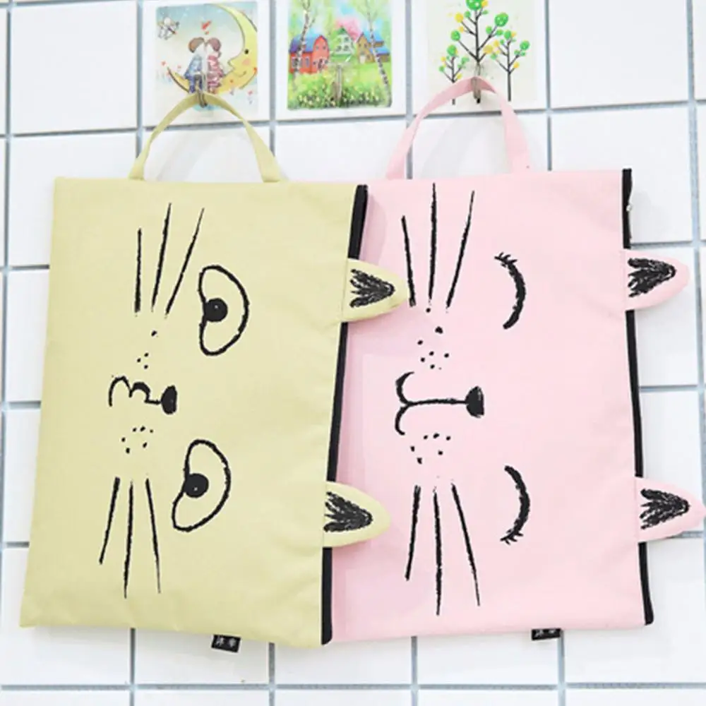 Cute cat beard Colorful Single Layer canvas Cloth Zipper Paper File Folder Book Pencil Pen Case File Document Bags supplies 5pz
Cute cat beard Colorful Single Layer canvas Cloth Zipper Paper File Folder Book Pencil Pen Case File Document Bags supplies 5pz