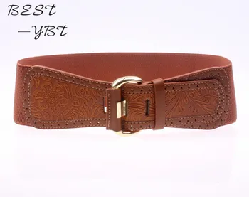 European and American Fashion Buckle Carved Wide Girdle Elastic Waistband Wild Female Models Belt Luxury Belt Belts for Women
European and American Fashion Buckle Carved Wide Girdle Elastic Waistband Wild Female Models Belt Luxury Belt Belts for Women