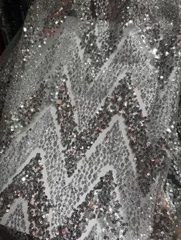 Newest yaking-6.3426 african tulle mesh fabric sparkly glued glitter sequins lace fabric for party dress
Newest yaking-6.3426 african tulle mesh fabric sparkly glued glitter sequins lace fabric for party dress
