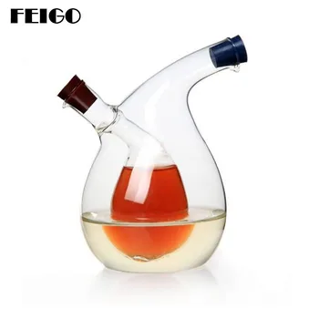 FEIGO 2in1 Glass Oil Bottle Large Leak Proof Glass Kitchen Seasoning Oil Vinegar Sauce Bottle Oiler Vinegar Kitchen Tools F119
FEIGO 2in1 Glass Oil Bottle Large Leak Proof Glass Kitchen Seasoning Oil Vinegar Sauce Bottle Oiler Vinegar Kitchen Tools F119