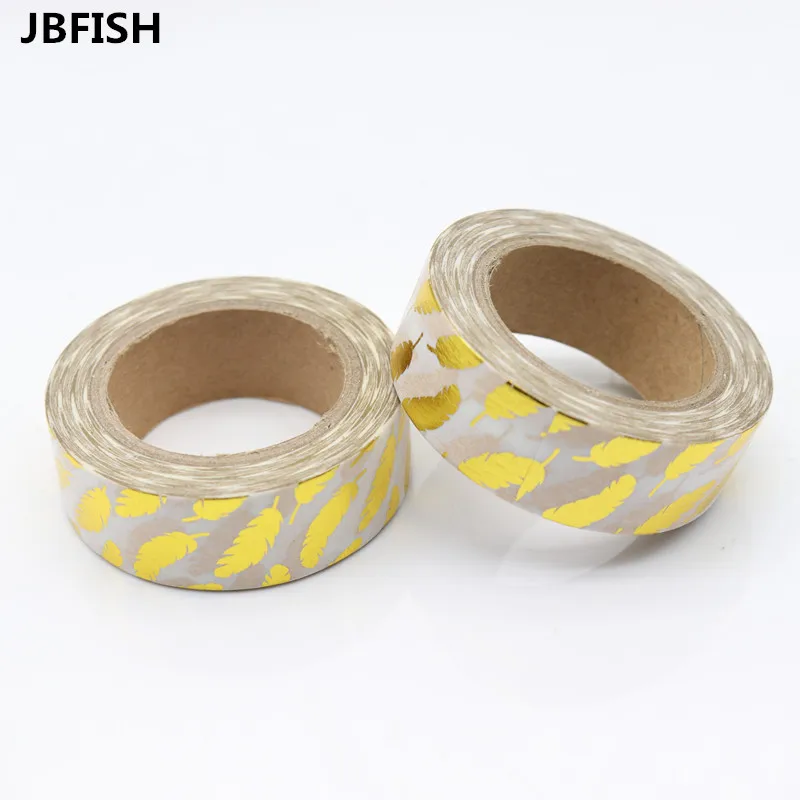 JBFISH Feather Foil Washi Tape Set Japanese Stationery Scrapbooking Decorative Tapes Adhesive Tape Kawai Adesiva Decorativa 2004
JBFISH Feather Foil Washi Tape Set Japanese Stationery Scrapbooking Decorative Tapes Adhesive Tape Kawai Adesiva Decorativa 2004