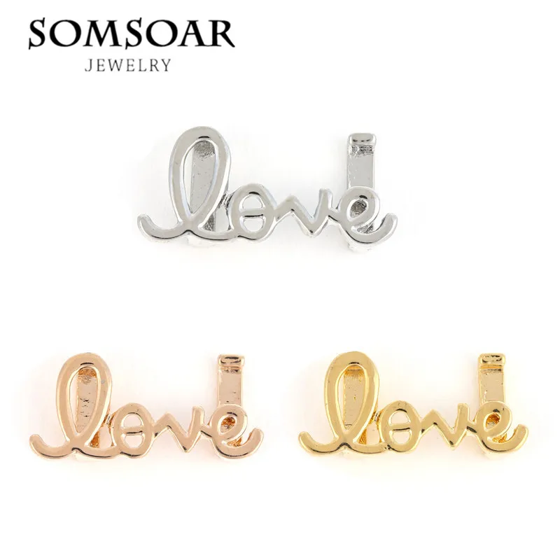 Somsoar Jewelry Transverse Love Charm Fit For Leather Wrappable Bracelet 10pcs/lot
Somsoar Jewelry Transverse Love Charm Fit For Leather Wrappable Bracelet 10pcs/lot