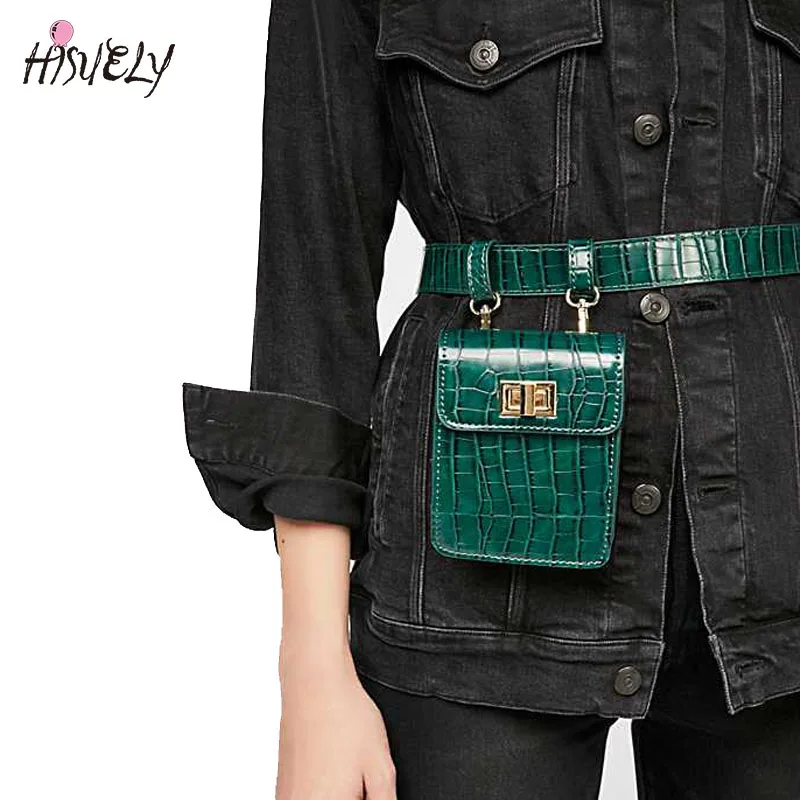 HISUELY Hot Sale Waist Bag Retro Crocodile Leather Pocket Multi-function Shoulder Messenger Bag Green Wholesale Drop shipping
HISUELY Hot Sale Waist Bag Retro Crocodile Leather Pocket Multi-function Shoulder Messenger Bag Green Wholesale Drop shipping