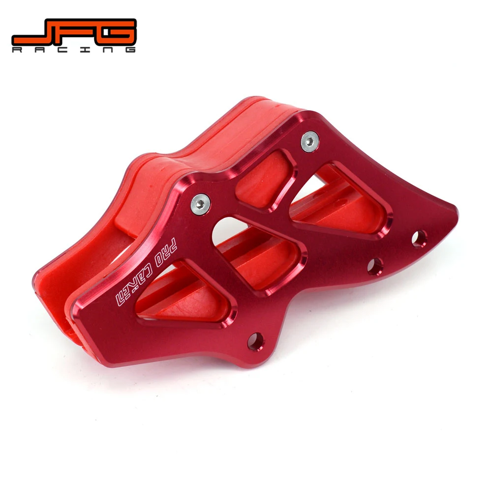 JFG RACING CNC Chain Guard Guide Protector For For Honda CR125R CR250R CRF250R CRF450R CRF250X CRF450X 2005-2007