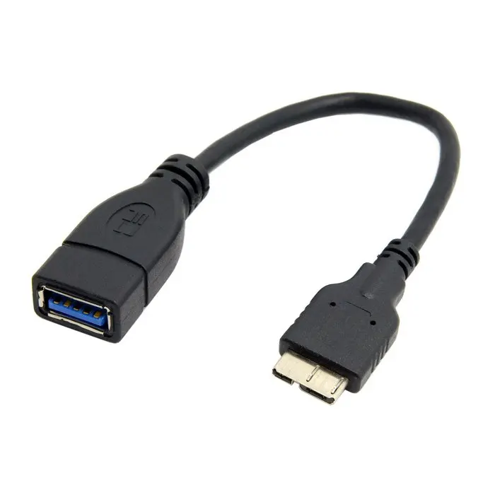 

15CM Micro USB 3.0 9pin Micro B OTG Cable for Samsung Galaxy Note3 N9000 S5 i9600 Note Pro & IBM thinkpad 8