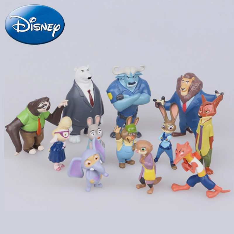 12Pcs/set Pvc Action figures Toys Doll Cosplay Movie Zootopia Nick Fox Wilde Judy Hopps Cartoon Children's Animals Toy Kids Gift
12Pcs/set Pvc Action figures Toys Doll Cosplay Movie Zootopia Nick Fox Wilde Judy Hopps Cartoon Children's Animals Toy Kids Gift