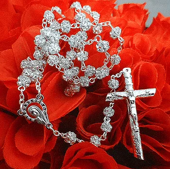 Free shipping rosary bead necklace/ catholic rosary/ glass rosary / rhinestone rosary special offer
Free shipping rosary bead necklace/ catholic rosary/ glass rosary / rhinestone rosary special offer