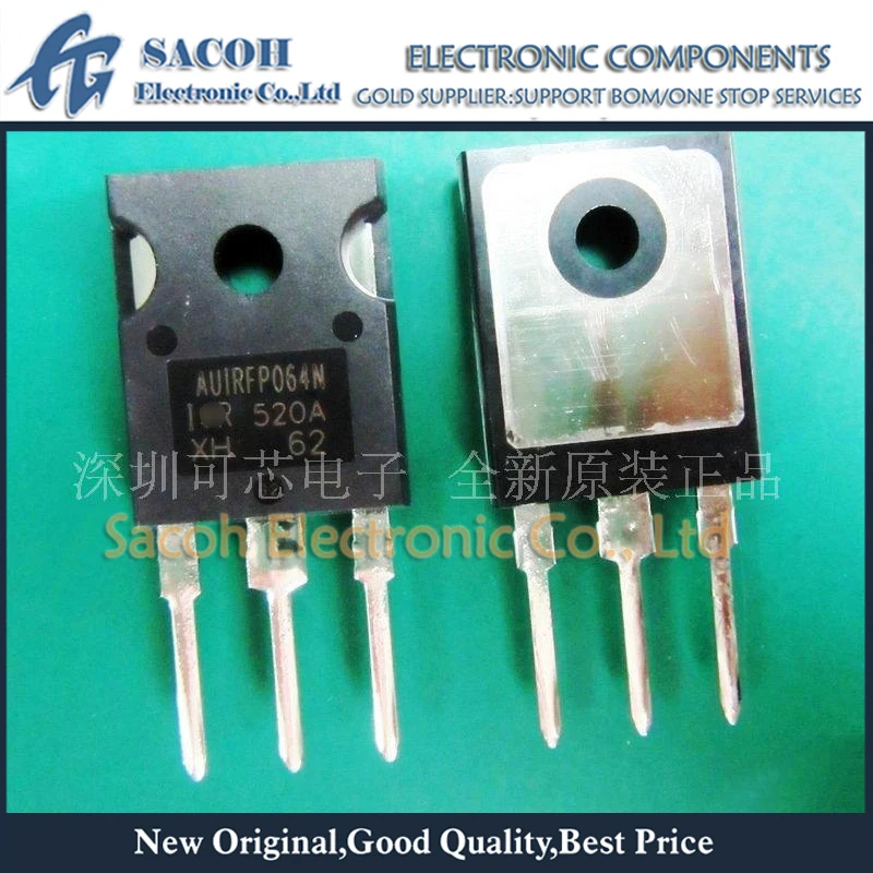 Free Shipping 10Pcs IRFP064N IRFP064 AUIRFP064N AUIRFP064 TO-247 70A 60V Power MOSFET Transistor
Free Shipping 10Pcs IRFP064N IRFP064 AUIRFP064N AUIRFP064 TO-247 70A 60V Power MOSFET Transistor