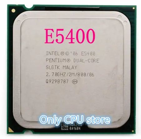 

lntel E5400 Desktop computer processor used cpu dual core 2 Duo Cpu 2.7GHz 2MB/800MHz LGA 775 (working 100% Free Shipping)