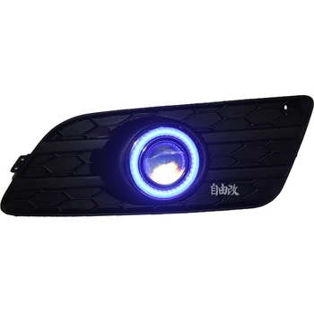 New Innovative COB or LED Angel Eye daytime running light + halogen Fog Light Projector Lens for Mitsubishi Lancer EX 2013-14
New Innovative COB or LED Angel Eye daytime running light + halogen Fog Light Projector Lens for Mitsubishi Lancer EX 2013-14