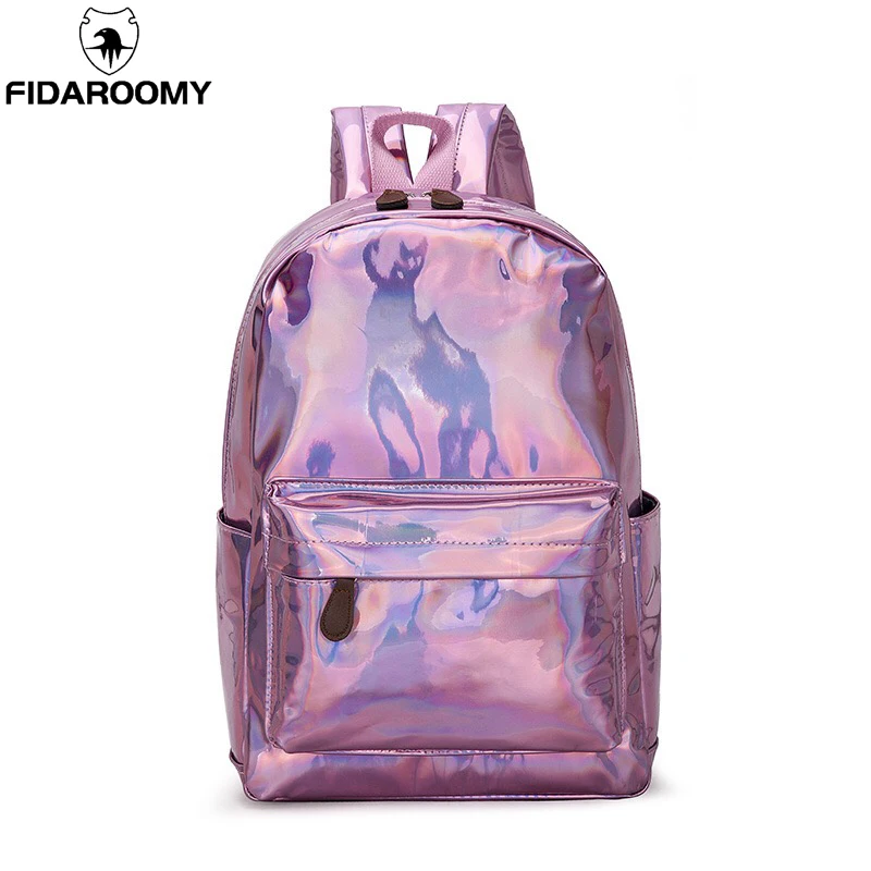 Laser Backpack For School Student Women's Laser Silver Color Holographic Bag backpacks Women Backpack Mochila Feminina
Laser Backpack For School Student Women's Laser Silver Color Holographic Bag backpacks Women Backpack Mochila Feminina