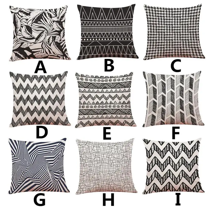 2018 Pillow Case 45*45 Home Decor Cushion Cover Black White Style Plants Throw Pillowcase Pillow Covers Free Shipping NEW DE29
2018 Pillow Case 45*45 Home Decor Cushion Cover Black White Style Plants Throw Pillowcase Pillow Covers Free Shipping NEW DE29