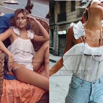 Crop top sexy top female cate lace top vadim halter women's vest summer top for women 2018 regata wild feminina haut femme
Crop top sexy top female cate lace top vadim halter women's vest summer top for women 2018 regata wild feminina haut femme