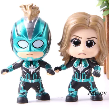 The Avengers 4 Captain Marvel Figure Action Marvel Q Version Green PVC Collection Model Toy Masked Starforce Version
The Avengers 4 Captain Marvel Figure Action Marvel Q Version Green PVC Collection Model Toy Masked Starforce Version