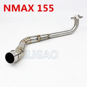 Full System Motorcycle Exhaust Pipe Front of Exhaust Pipe Stainless Steel Scooter FOR YAMAHA NMAX 155 AK007 
Full System Motorcycle Exhaust Pipe Front of Exhaust Pipe Stainless Steel Scooter FOR YAMAHA NMAX 155 AK007