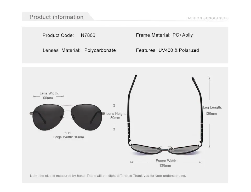 KINGSEVEN Original Pilot Sunglasses Polarized Driving Fishing KINGSEVEN Original Pilot Sunglasses Polarized Driving Fishing